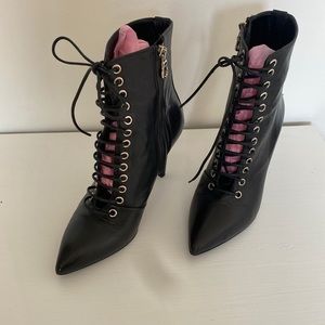 Italian leather boots